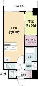 セレニテ新大阪グランデ ミリューの間取り画像