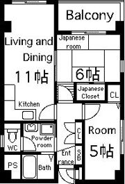 LOFTY上町の間取り画像