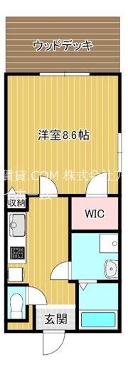 シャルマン緑橋の間取り画像