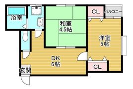 ル・ファール桜ノ宮の間取り画像