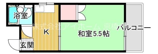 ハイツ京橋の間取り画像
