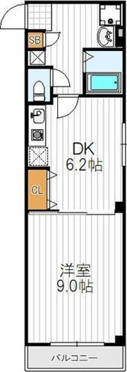 パーク巽東IIの間取り画像