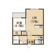 ヴィエント南巽の間取り画像