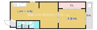 マンション清寿苑の間取り画像
