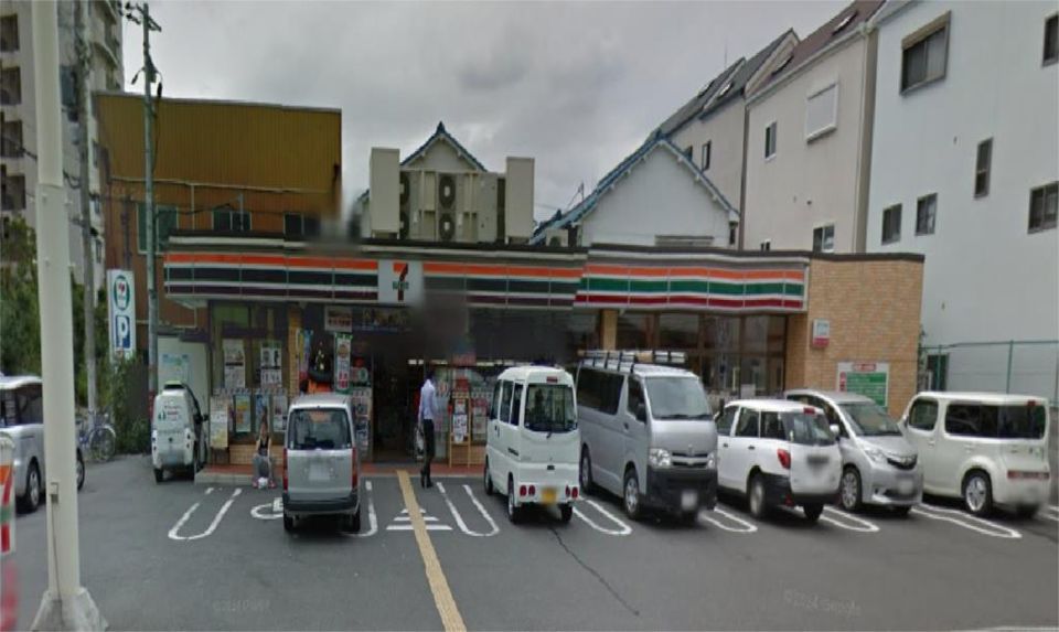近くのセブンイレブン 大阪東中浜8丁目店まで299m（徒歩4分）