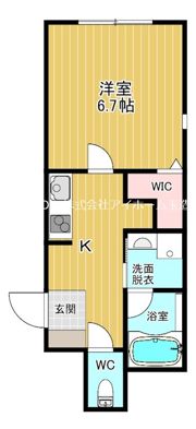 レジデンス・スエヒロ上本町の間取り画像