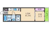 CASA南巽EASTの間取り画像