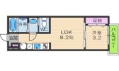 CASA南巽EASTの間取り画像