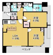 グランアッシュ梅田ヴィークスの間取り画像