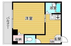 エムローズ太子橋の間取り画像
