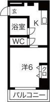 千林ロイヤルハイツの間取り画像
