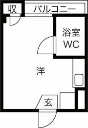 ベルロ太子橋の間取り画像
