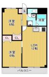 鶴見緑地道端マンションの間取り画像