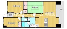 レジディア都島IIの間取り画像
