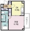 マンション桜の間取り画像