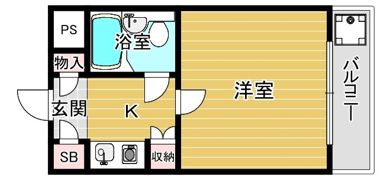 リッチハイツパークサイドの間取り画像