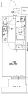 Louis Residence 天王寺町北の間取り画像