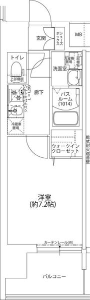 Louis Residence 天王寺町北の間取り画像
