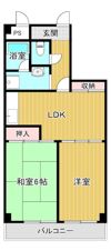 都島北通りマンションの間取り画像