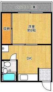 堂ヶ芝ハイツの間取り画像