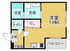 ハーモニーテラス新今里Vの間取り画像