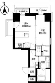LaCASA石ケ辻の間取り画像
