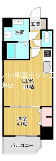 AND TERRACE 天王寺の間取り画像