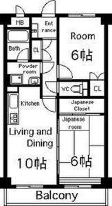 マジョール松崎町の間取り画像