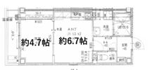 GARDENIA天王寺南の間取り画像
