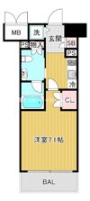 セイワパレス大阪城北の間取り画像