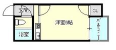 PALMIZIO平野西3の間取り画像