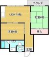 平野サニーハイツの間取り画像