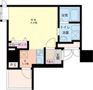 セレニテ梅田ESTの間取り画像