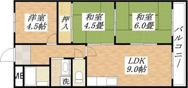 カーサ平野の間取り画像