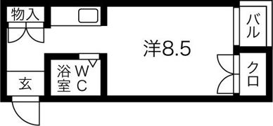 アクト平野の間取り画像