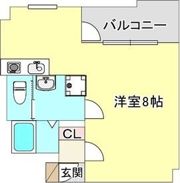ウェルバート瓜破の間取り画像