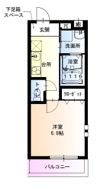 フジパレス西住之江イーストの間取り画像