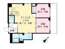 フルール桃谷の間取り画像