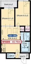 クレストの間取り画像