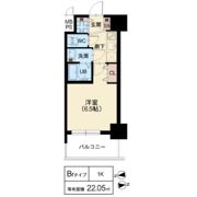 スプランディッド阿倍野の間取り画像