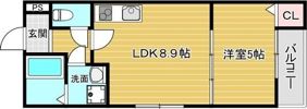 La-Crea曽根の間取り画像