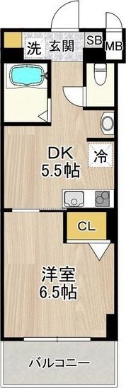 フェニックス日本橋高津の間取り画像