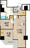 グラシア堺筋本町の間取り画像