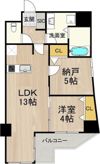 グラシア堺筋本町の間取り画像