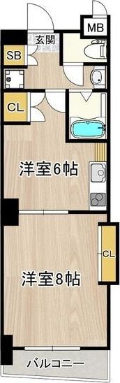 コンソラーレ日本橋の間取り画像