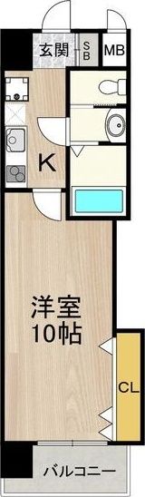 Luxe天王寺の間取り画像