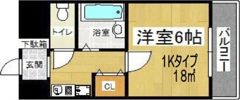 PS HIGASHI OSAKA（イマザキマンション）の間取り画像