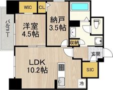 ルフォンプログレ新町の間取り画像
