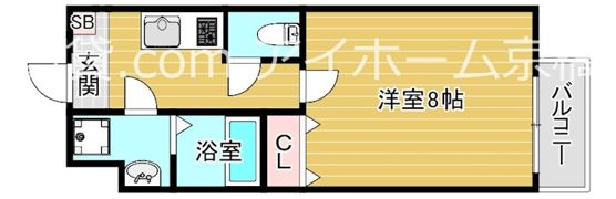 アンリ北詰の間取り画像