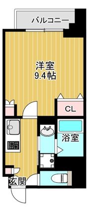 アクティ天満橋の間取り画像